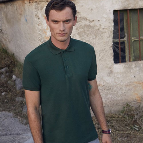 FRUIT OF THE LOOM 65/35 Heavyweight Pique Polo